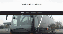 Desktop Screenshot of parsek.sk